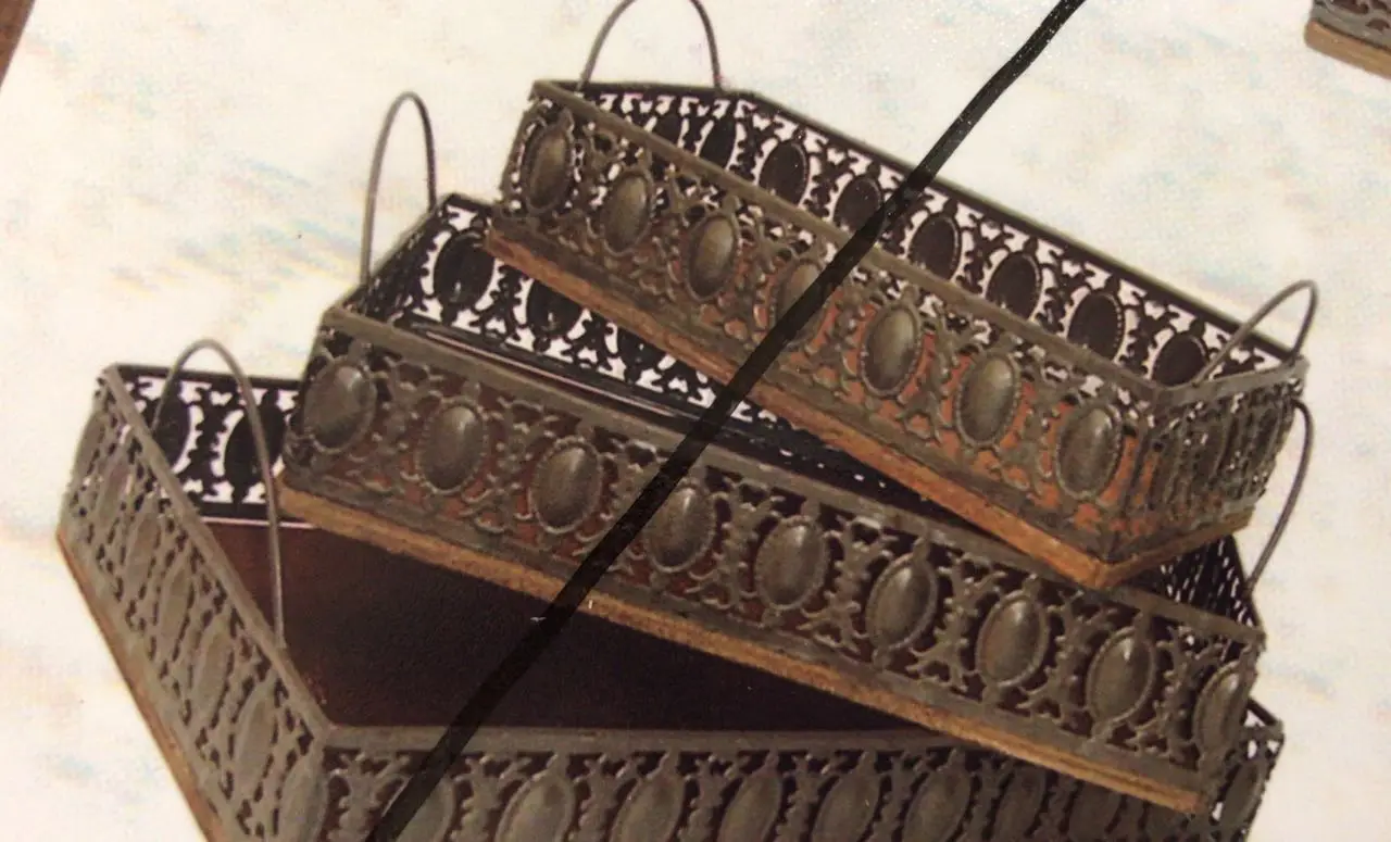 BANDEJA HOME BASKET RETANGULAR M