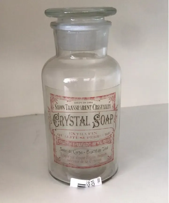 VIDRO UNIQUE ANTIQUE CRISTAL SOAP 500ML REF:102099