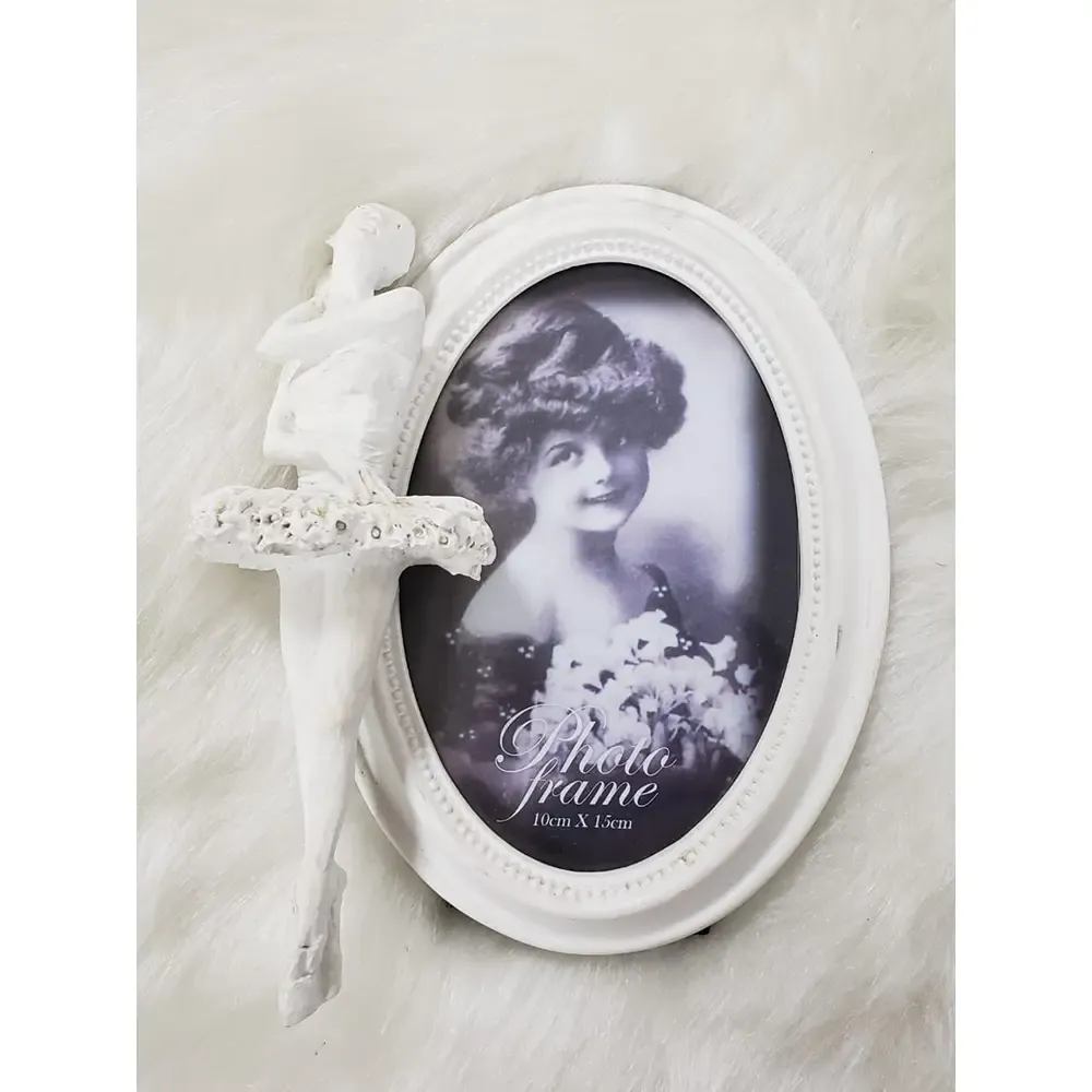 PORTA RETRATO FLORARTE 83410001 OFF WHITE(BL) 2