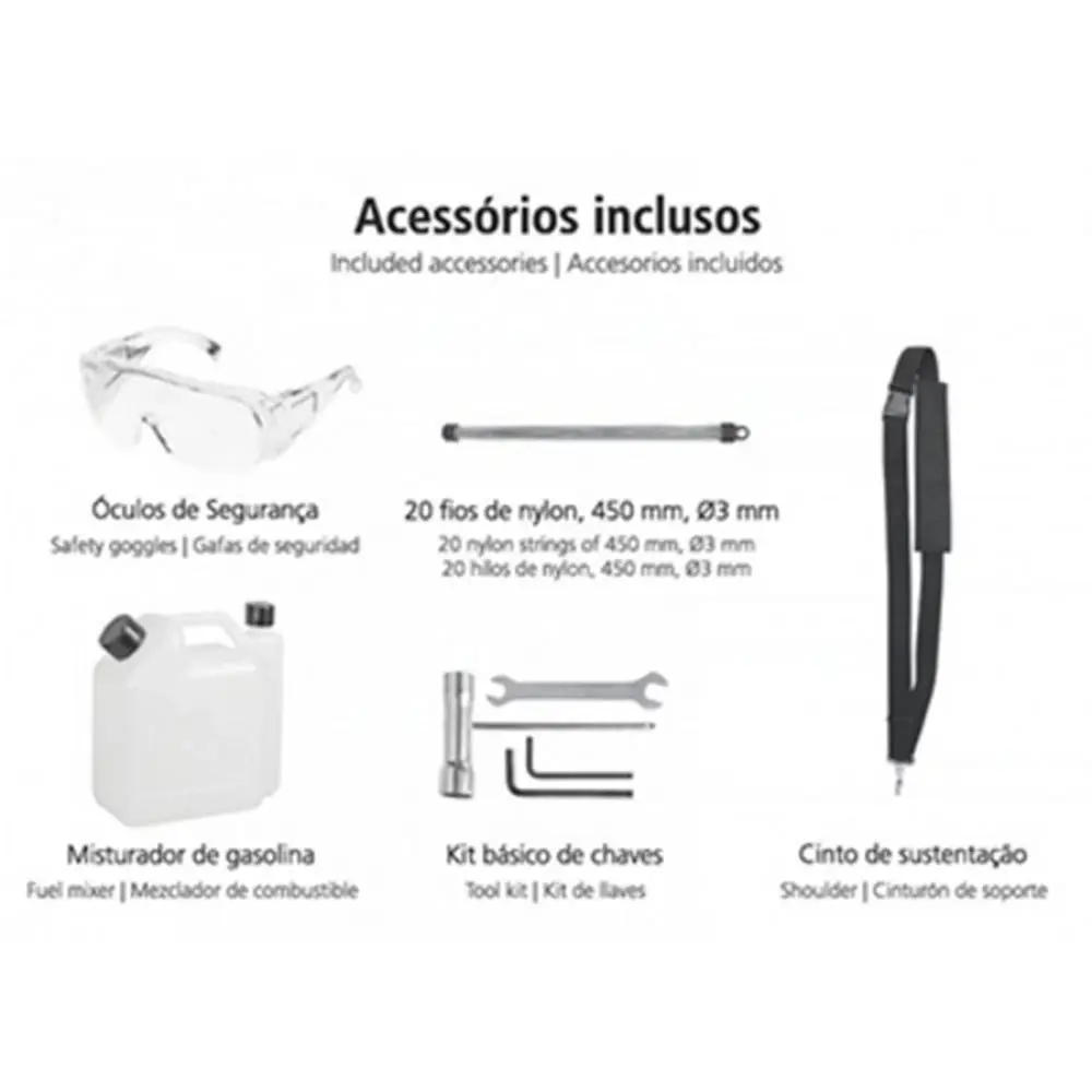 ROCADEIRA TRAMONTINA RC26B GASOLINA  REF:79808/260 4