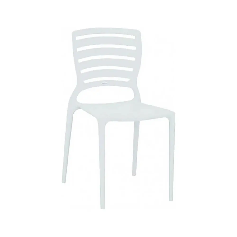 CADEIRA TRAMONTINA PLASTICA SOFIA HORIZ. BRANCO 92237