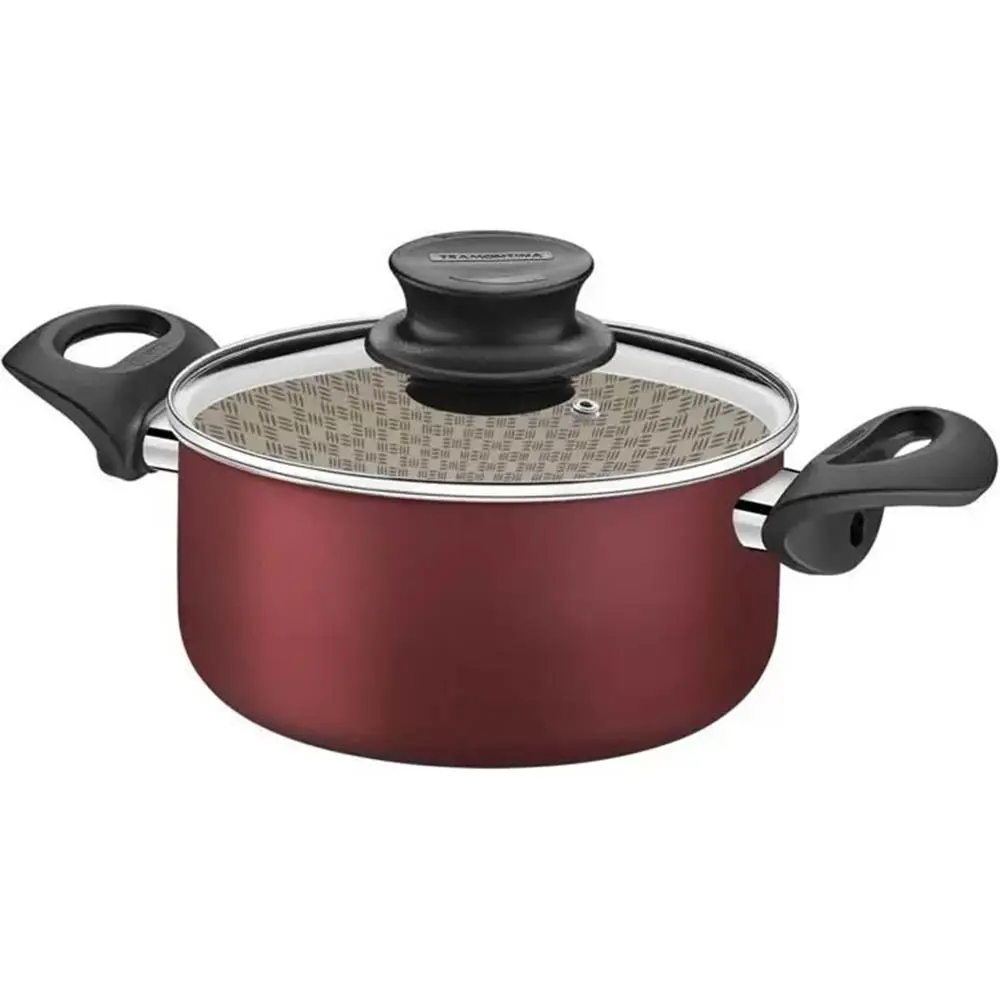 JOGO PANELA TRAMONTINA 8+2/7PC PARIS 28599/727 VERMELHO ANTIGO:20599/761 e 28599/702 5