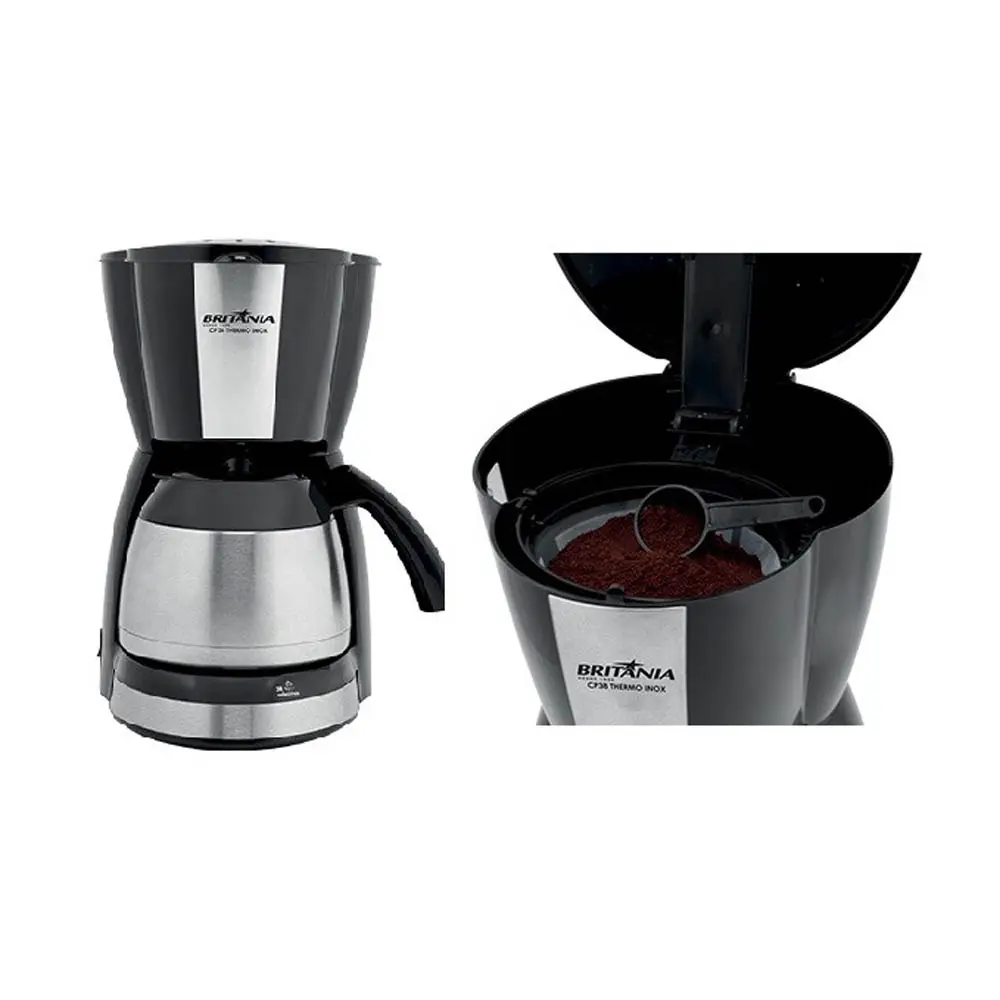 CAFETEIRA BRITANIA CP-38 THERMO INOX 063902059 220V