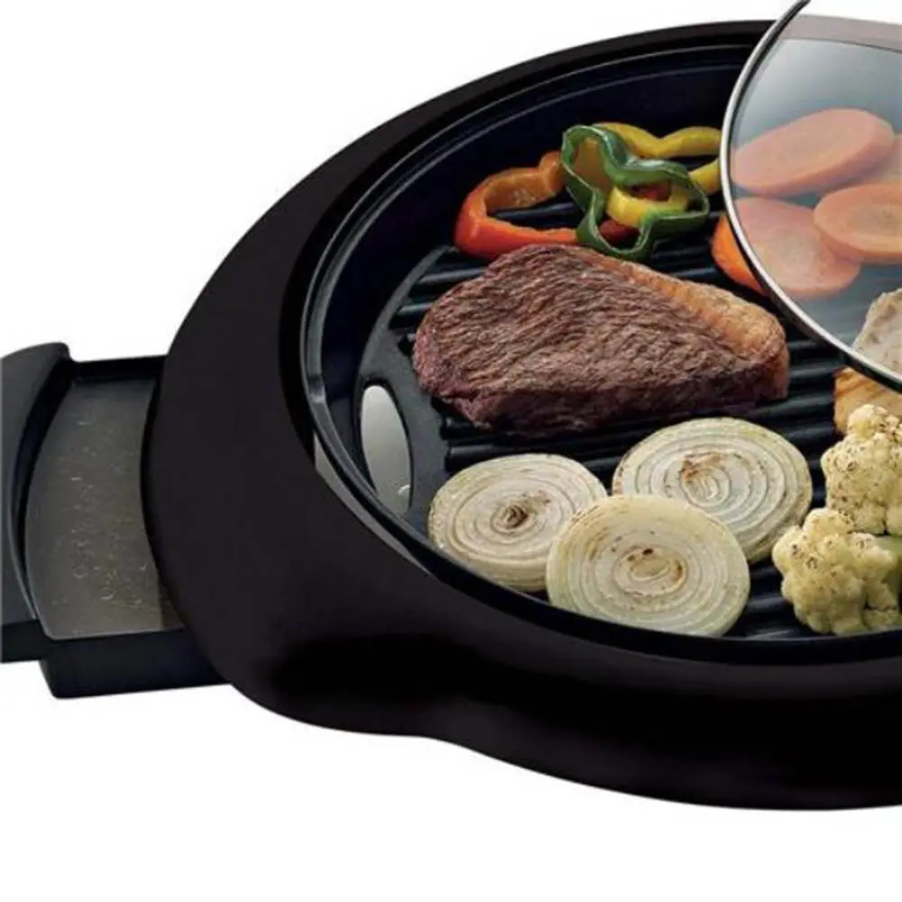 GRILL REDONDO BRITANIA BPE02 PRETO 66702123 220V 4