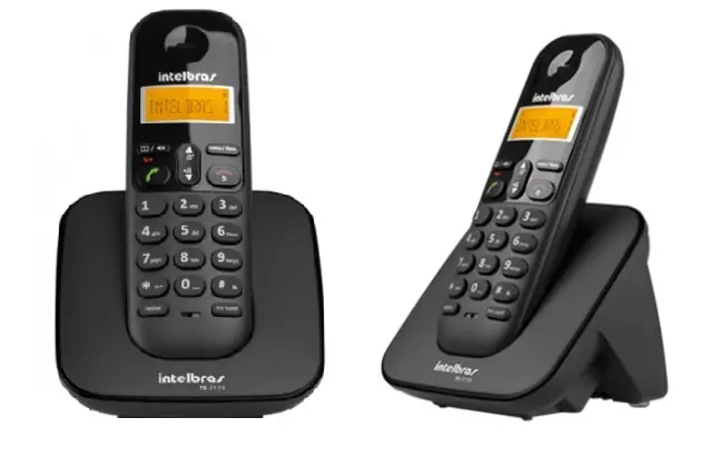 TELEFONE INTELBRAS S/FIO TS3110 PRETO