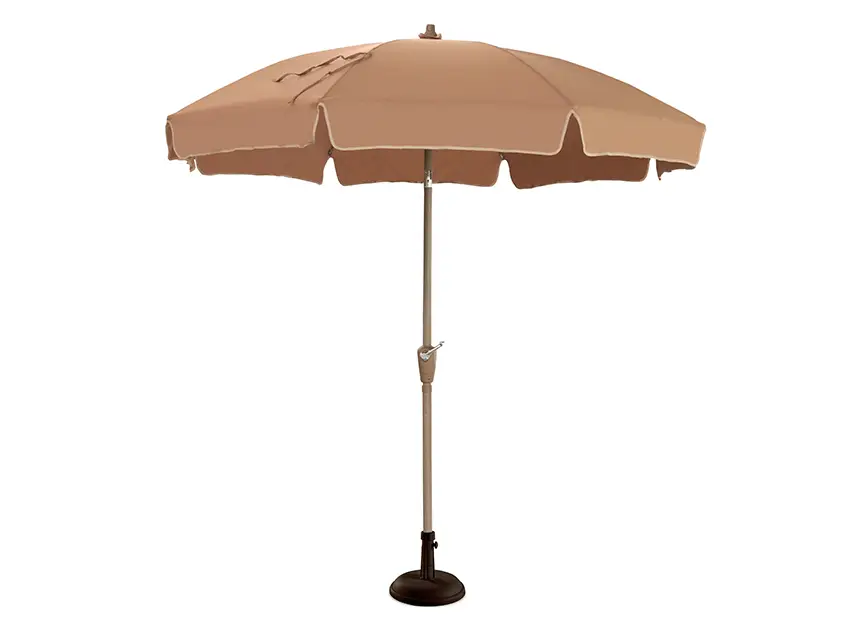 OMBRELLONE WUPA OM0081 GARDEN 2,50MT RED. CHAMPAGNE C/ BEGE