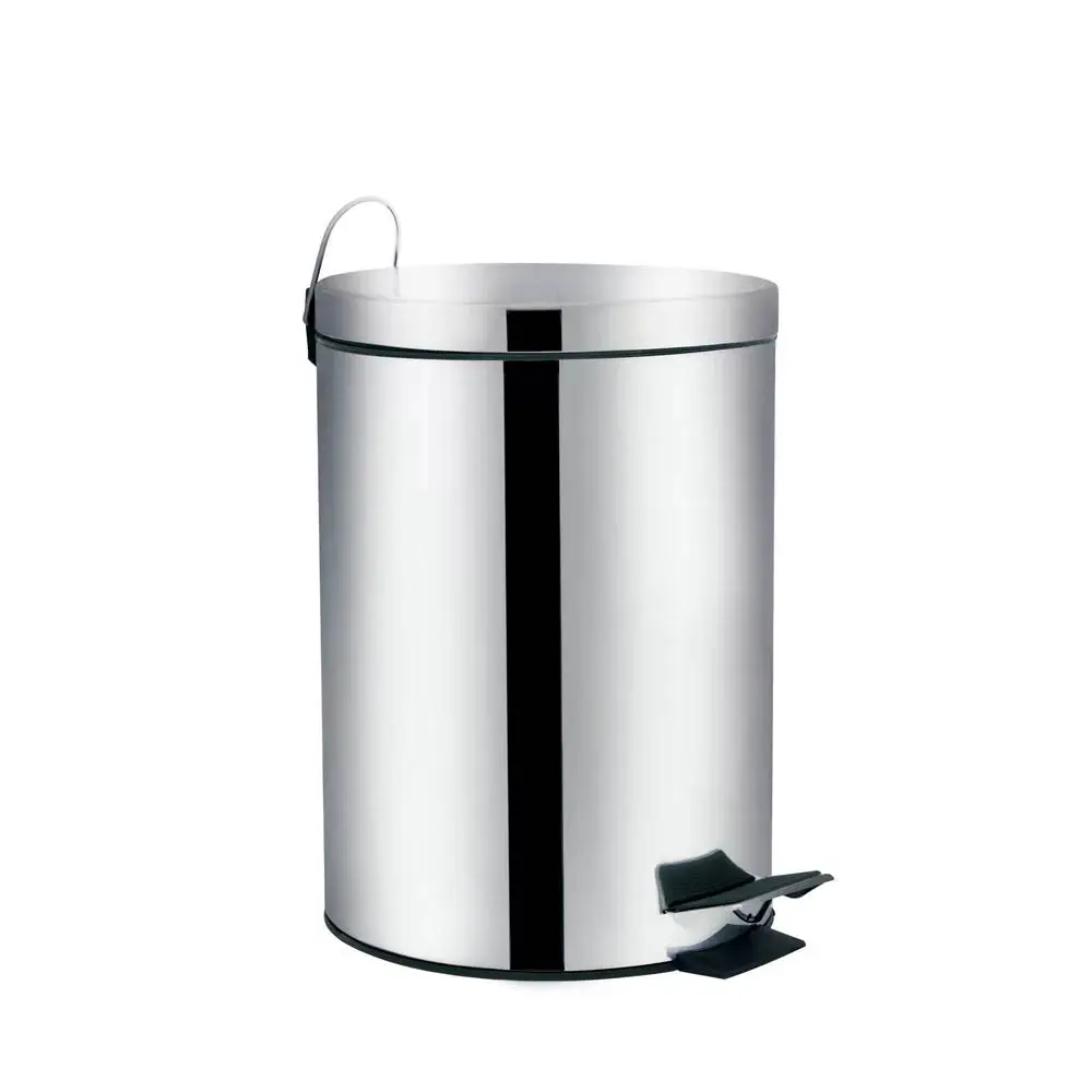 LIXEIRA MOR AGATA 5L INOX 3