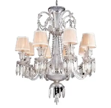 LUSTRE MEB ESTILO BACCARAT FRANCES 8LP  REF:222090