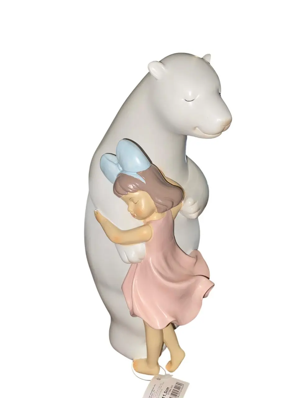 ESCULTURA FLORARTE URSO 57587001 ROSA(BL)