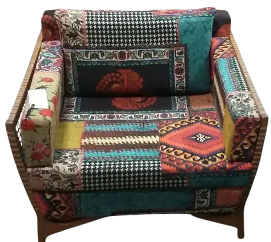 POLTRONA SV CUTIE TERRACOTA ESTAMPADA(BL)