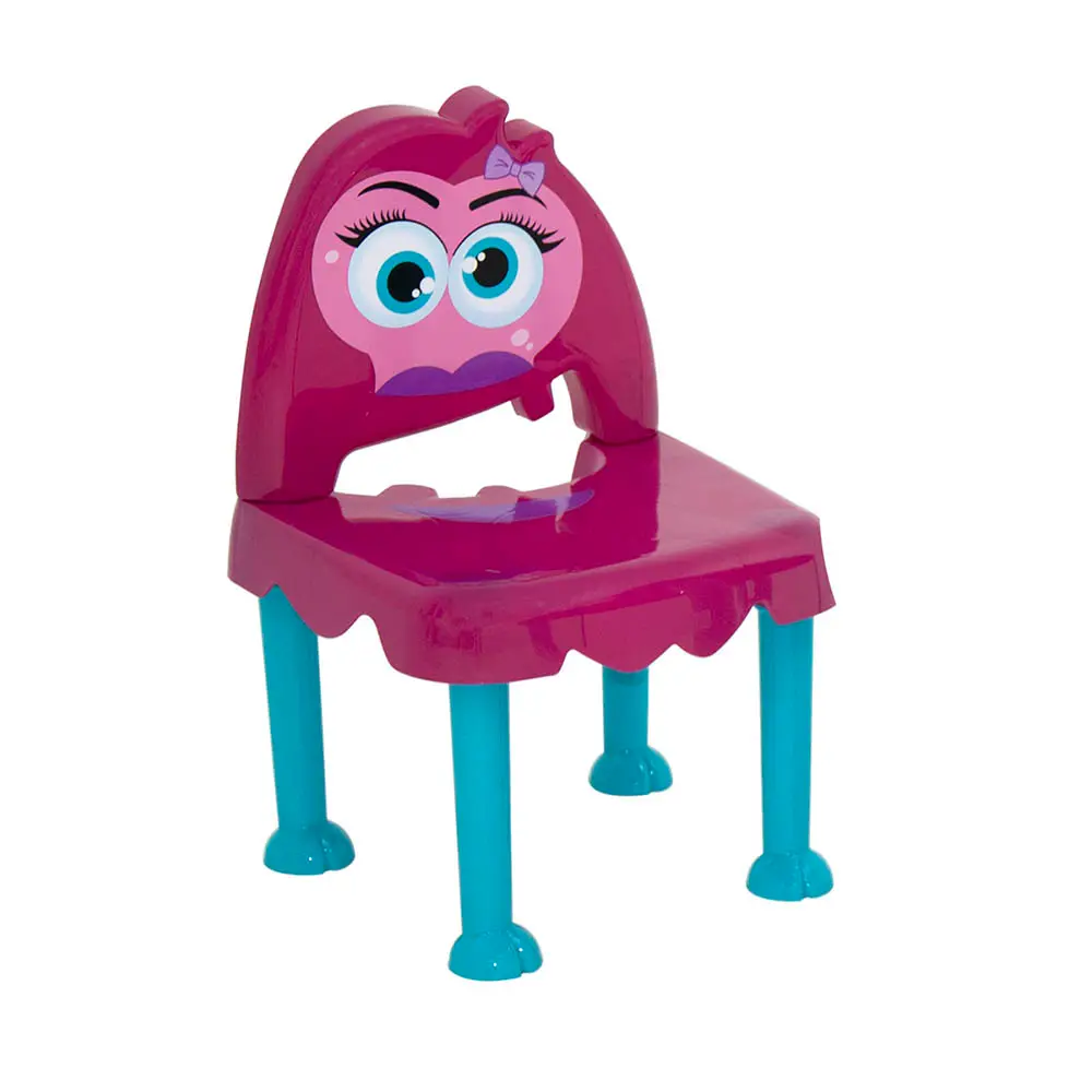 JOGO MESA INFANTIL TRAMONTINA 92485 1C MONSTER ROSA/AZUL 4