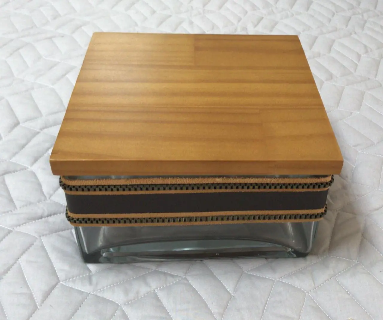 CAIXA REGINEZ IPV1005 JANGADA VIDRO REF:57226