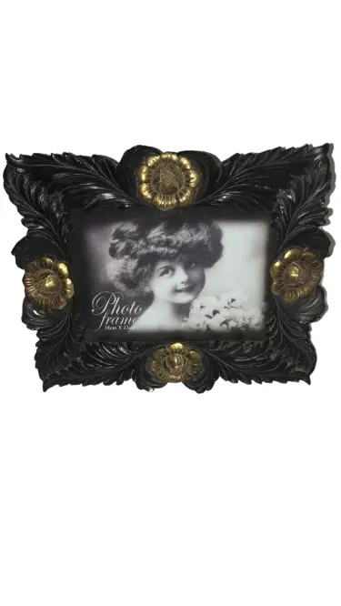 PORTA RETRATO FLORARTE 98205002 LINHO BEGE (BL)