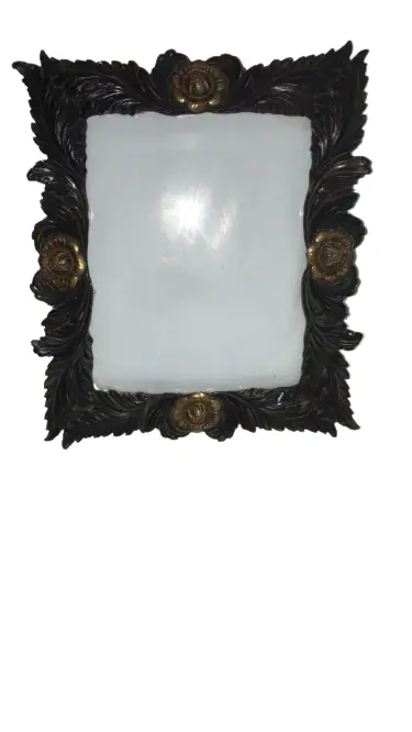 PORTA RETRATO FLORARTE 98204002 LINHO BEGE(BL)