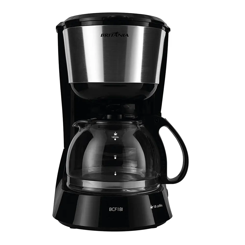 CAFETEIRA BRITANIA CP-15 INOX 220V ANTIGO:BCF-18I 2