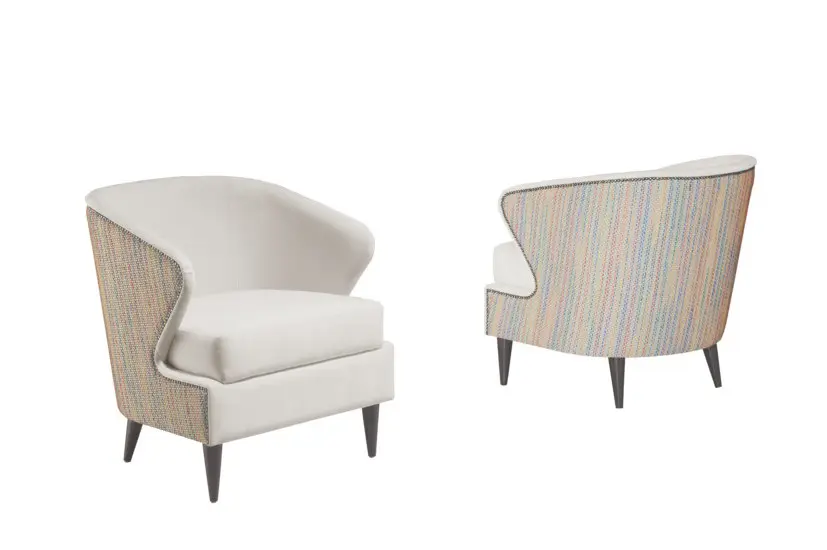 POLTRONA ESTOBEL BALI  REF:PE723IB(BL)