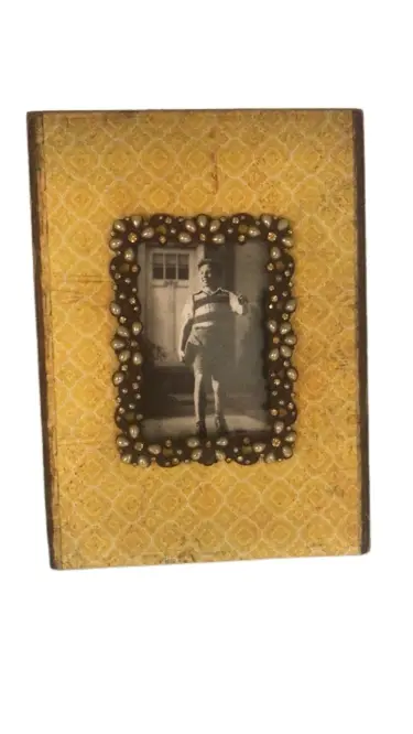 PORTA RETRATO UNIQUE AMARELO REF:103246