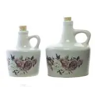 CONJ.GARRAFA UNIQUE PEONIAS  REF:104024