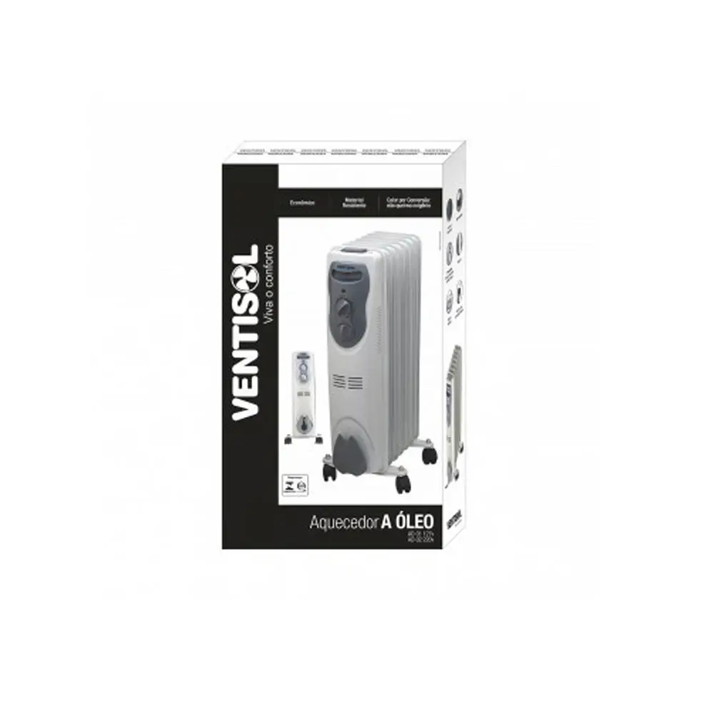 AQUECEDOR OLEO VENTISOL AO-02 1500W PREMIUM 220V