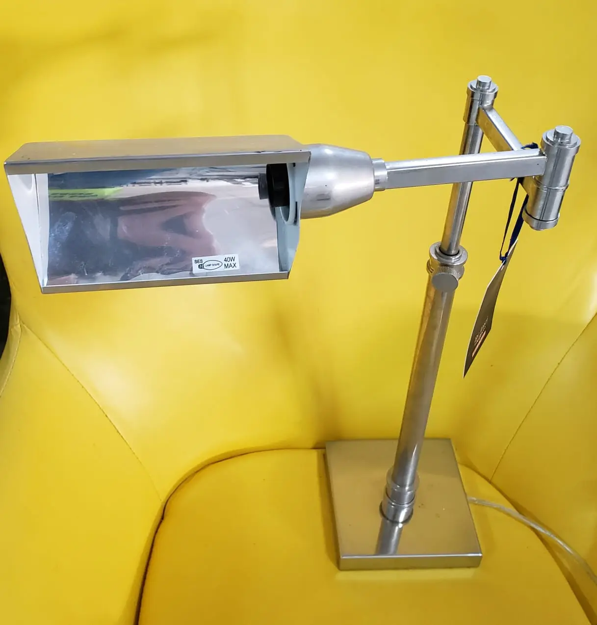 ABAJUR TREELUX OLD BANKER NIQUELADO  REF:222015