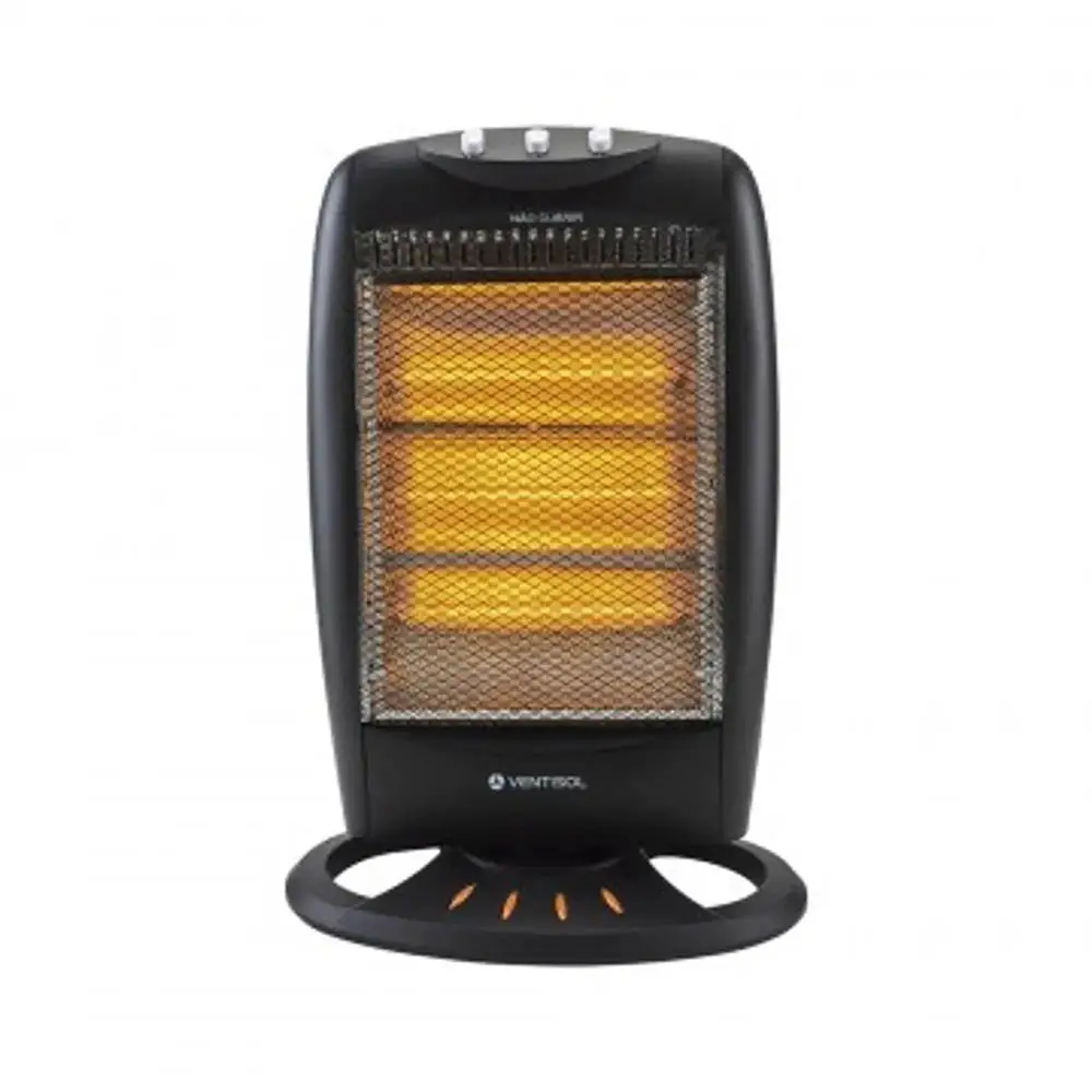 AQUECEDOR VENTISOL AH-02 1200W HALOGENO 220V 4
