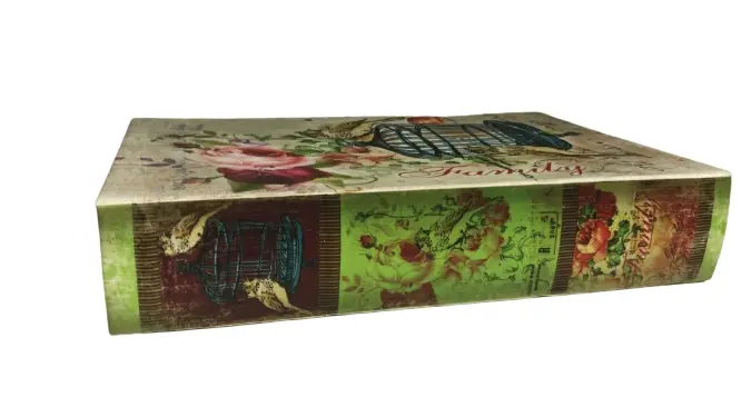 BOOK BOX GOODS LIFE/FAMILY/HAPP/LOVE IV REF:31137