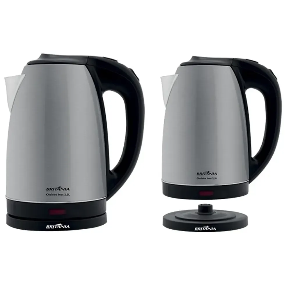 CHALEIRA ELETRICA BRITANIA 2.5LT INOX 063952007 220V