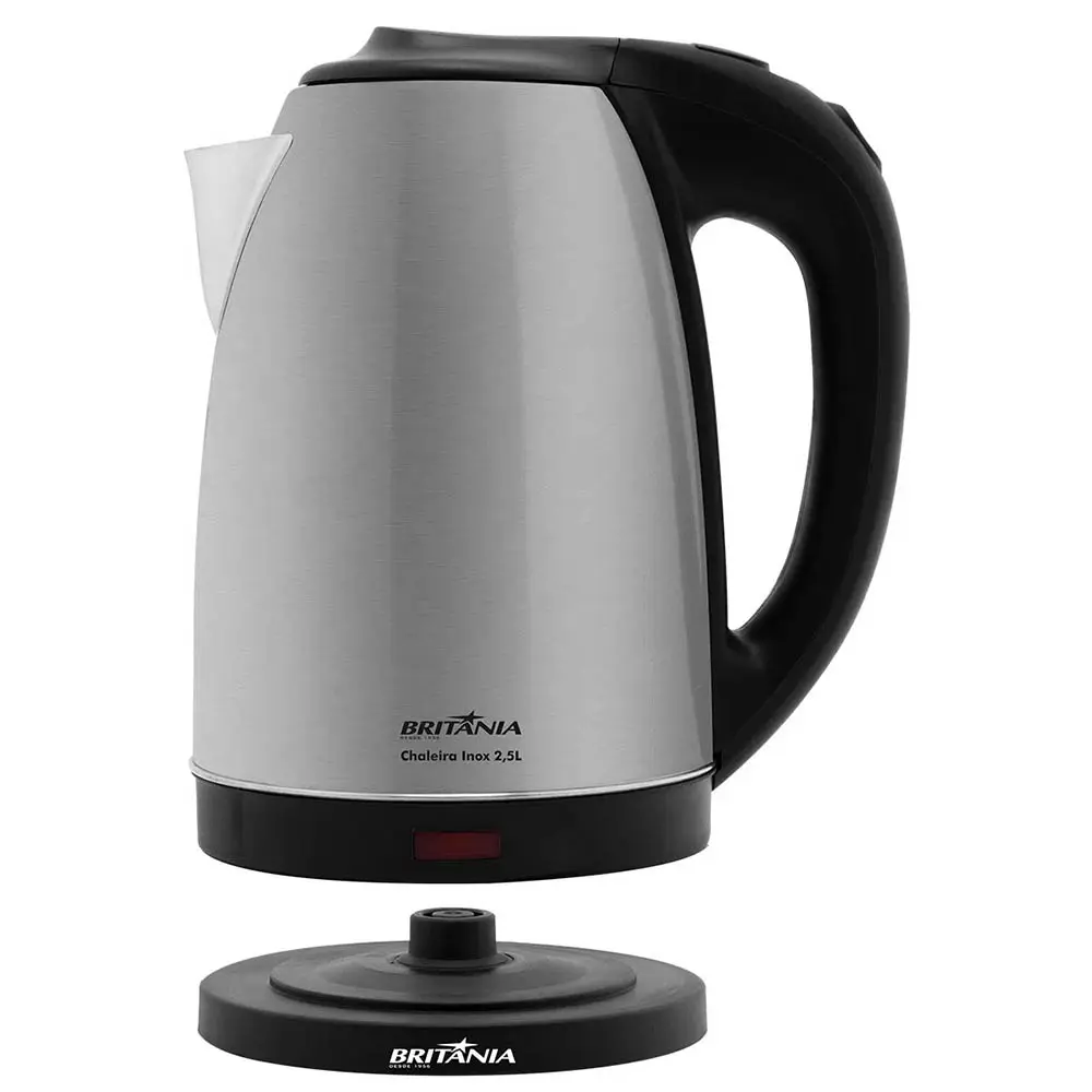 CHALEIRA ELETRICA BRITANIA 2.5LT INOX 063952007 220V 4
