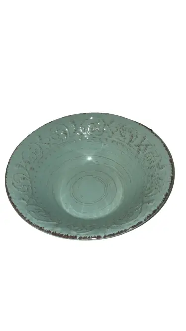 BACIA HOME BASKET HB09553 AZUL RUSTICA