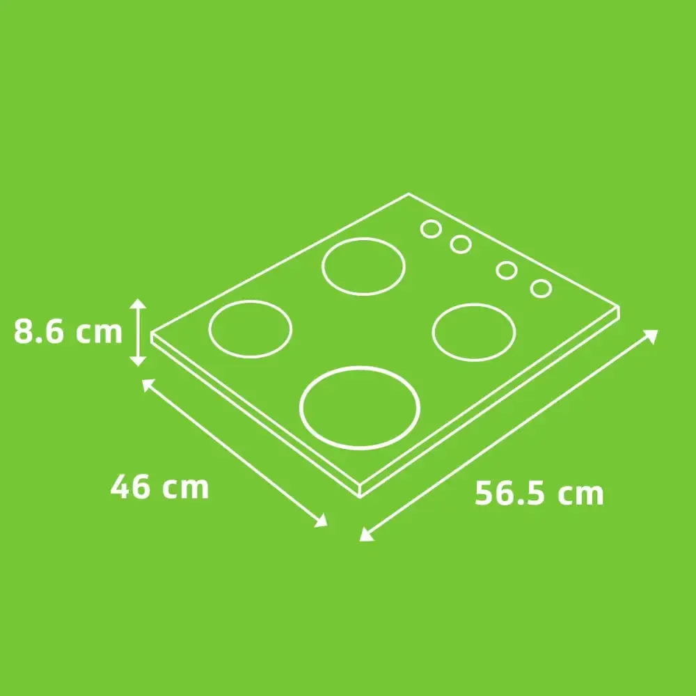FOGAO MESA 4B CONSUL CD060AEUNA VD PRETO BIVOLT 5