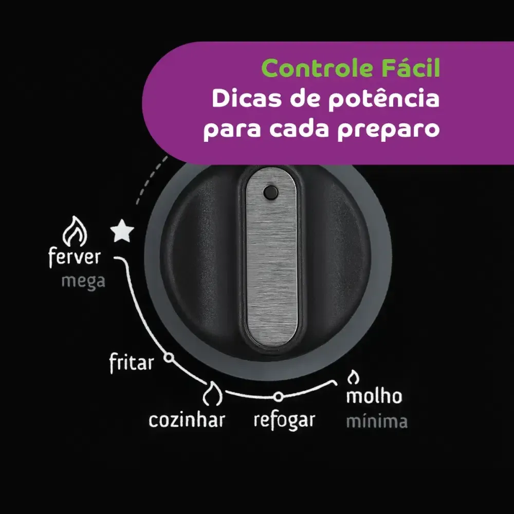 FOGAO MESA 4B CONSUL CD060AEUNA VD PRETO BIVOLT 9