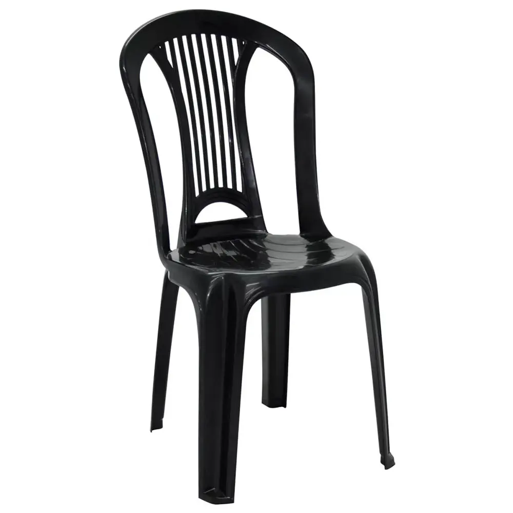 CADEIRA TRAMONTINA PLASTICA 92013/009 ATLANTIDA PRETA