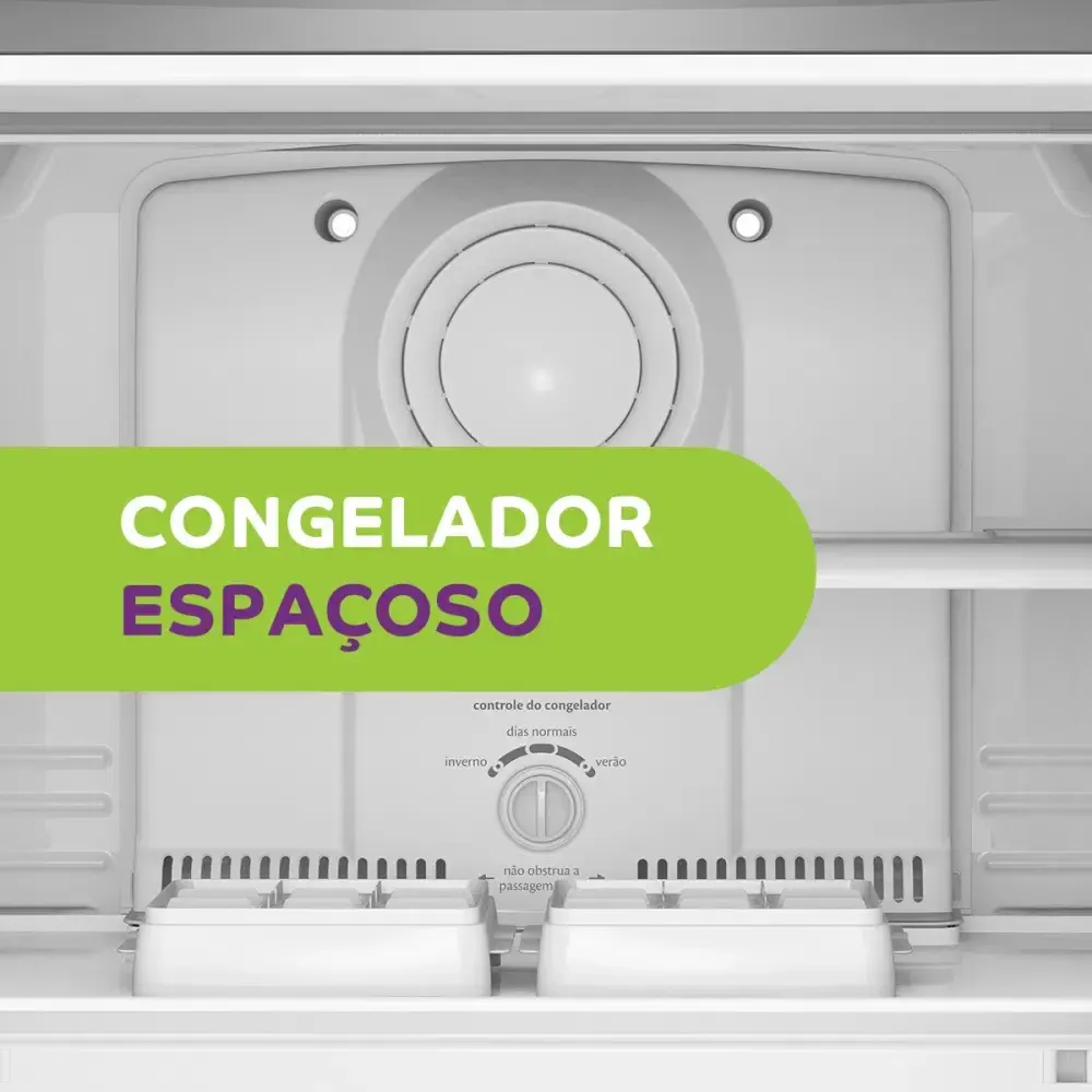 REFRIGERADOR CONSUL CRB39AKBNA 342LT FROST FREE PLATINUM 220V 10