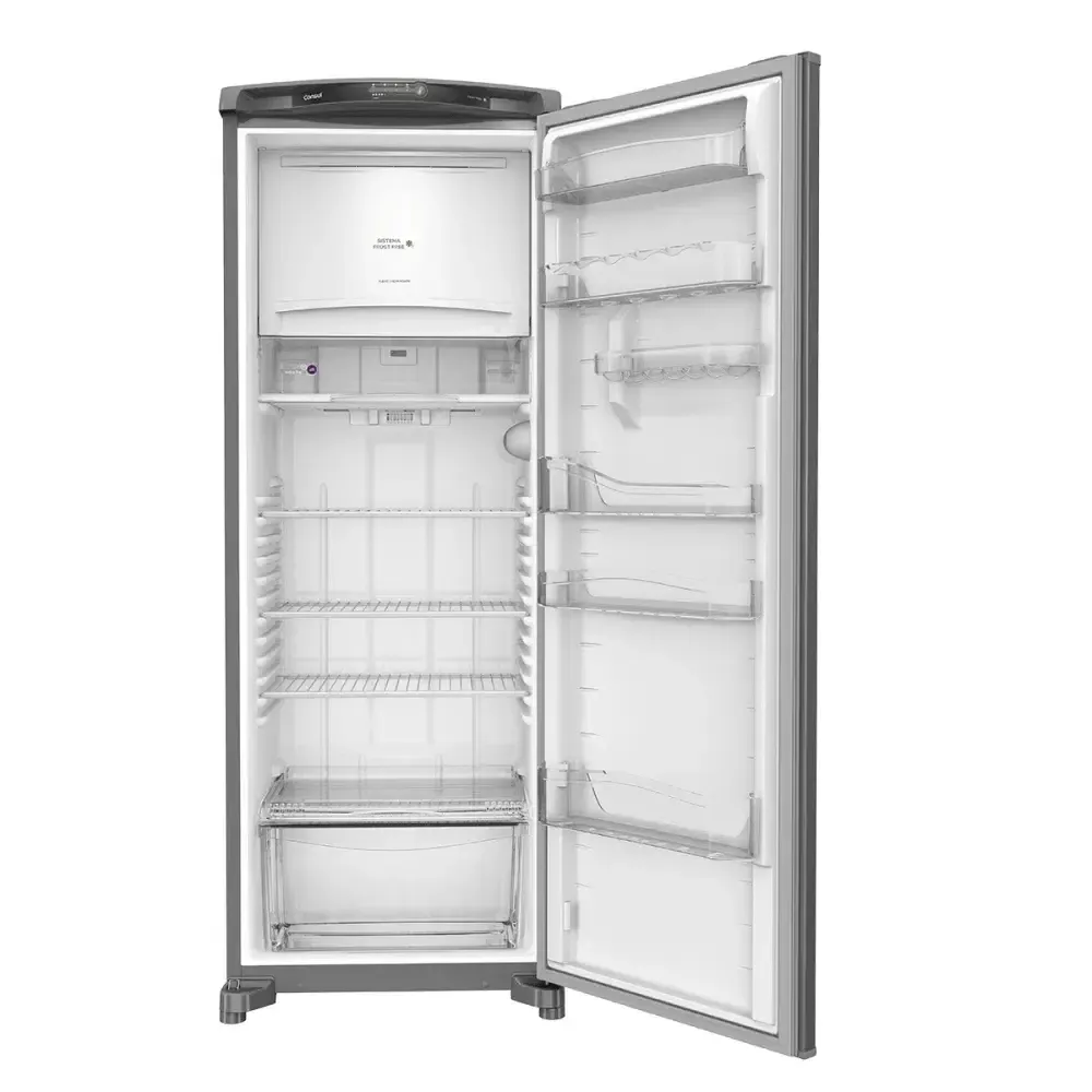REFRIGERADOR CONSUL CRB39AKBNA 342LT FROST FREE PLATINUM 220V 6