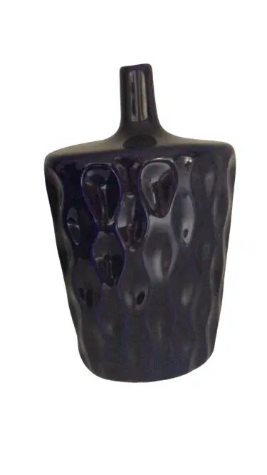 VASO UNIQUE WAVE COBALTO PEQ