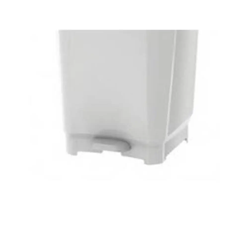 LIXEIRA PLASTICA TRAMONTINA 92813/010 T-FORCE 50L BRANCA 2