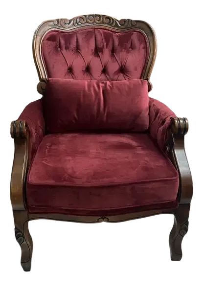 POLTRONA DESIGAN J2410 CATARINA ENTALHADA(BL)