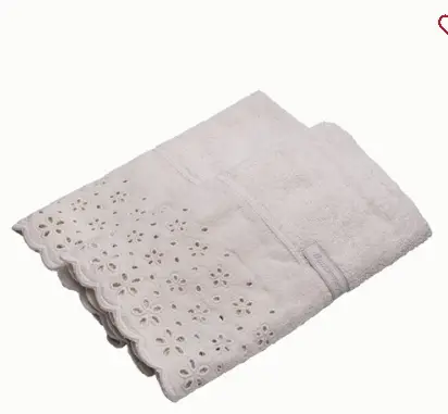 JOGO TOALHA BUDDEMEYER 2 PC LAVABO C/ APLIC.CRYSTAL BRANC 2