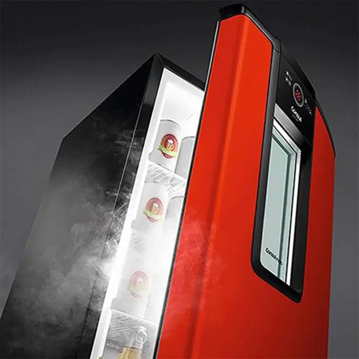 CERVEJEIRA CONSUL CZD12AVBNA 82LT VERMELHA 220V 2