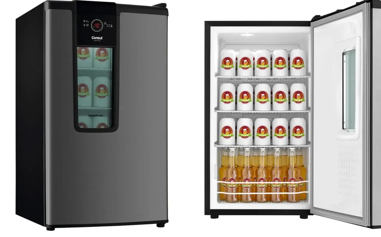 CERVEJEIRA CONSUL CZD12ATBNA 82LT TITANIUM 220V 2