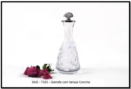GARRAFA SARQUIS SAMARA SAS7323 C/ TAMPA CONCHA