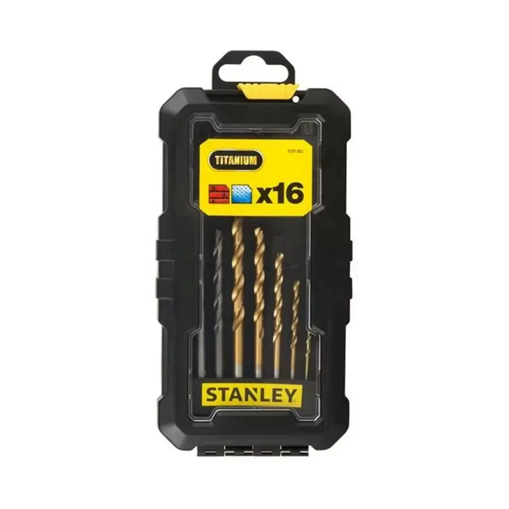 CONJUNTO FURAR PARAFUSAR STANLEY 16 PECAS(8 BROCAS) 3