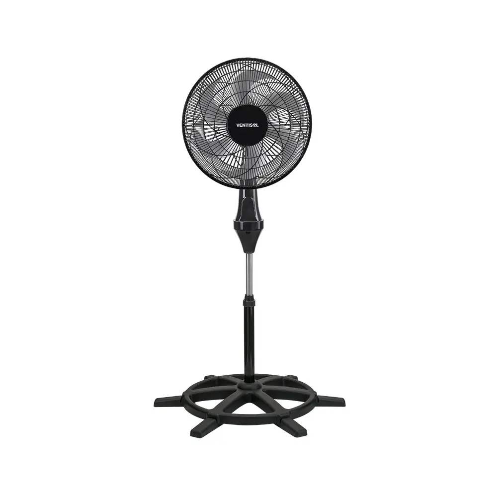 VENTILADOR COLUNA VENTISOL 40CM TURBO 6P PRETO 220V