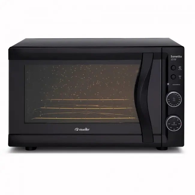 FORNO ELETRICO 44LT MUELLER SONETTO STILE PRETO 601072008 220V