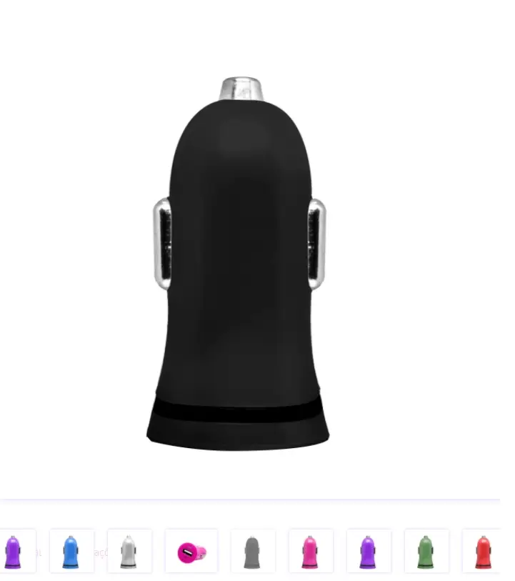 CARREGADOR AUTOMOTIVO I2GO GDBL197 USB 5V 2 SAIDAS