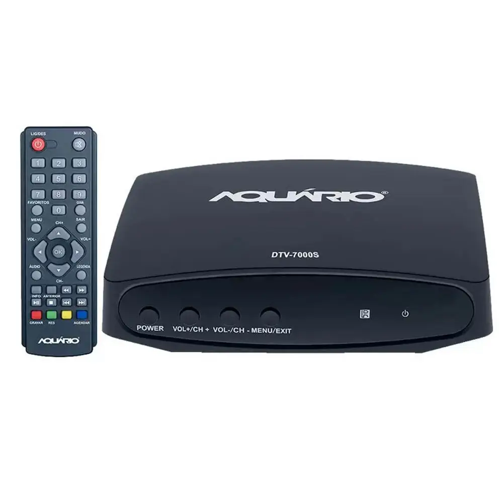 CONVERSOR E GRAVADOR TV DIGITAL AQUARIO DTV-9000 ANTIGO:7000S e 4000S 4