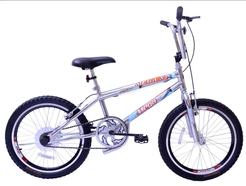 BICICLETA A20 MEGA F.STYLE AERO CROMADO