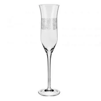 CONJ. TACA ESPUMANTE OXFORD YMA7-5182 C/6 180ML CELESTE