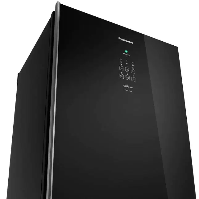 REFRIGERADOR PANASONIC NR-BB53GV3BB 425LT FROST FREE INVERSE/INVERTER PRETA 220V 4