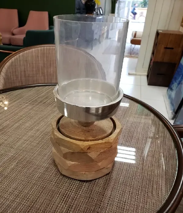 CASTICAL SARQUIS SAMARA HL11P BASE MADEIRA C/ VIDRO